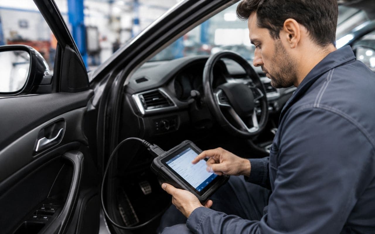 Auto electrical diagnostics Dubai car service center